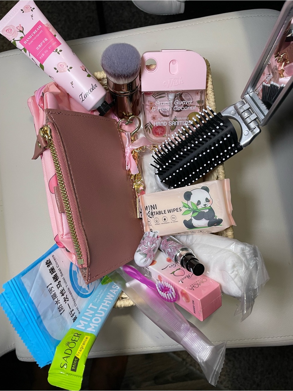 Women’s portable self care & personal essential kit for women & Girl